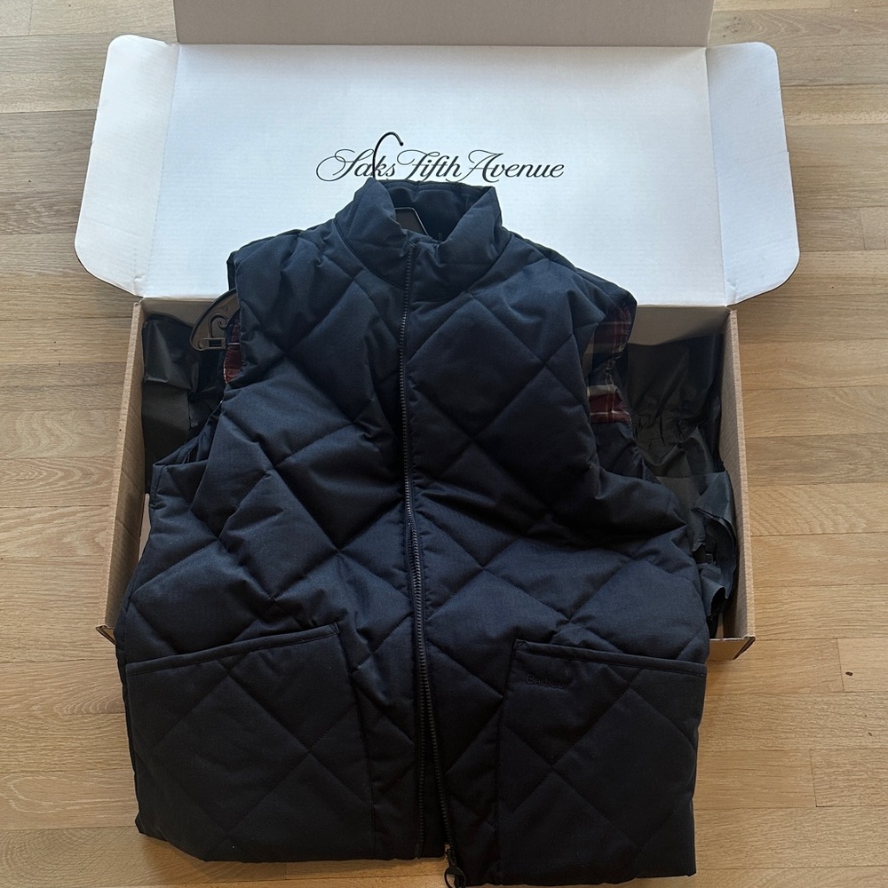 Barbour quilted vest